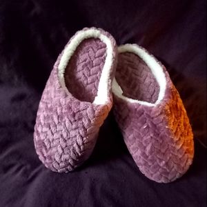 NWT Bedroom Slippers Purple